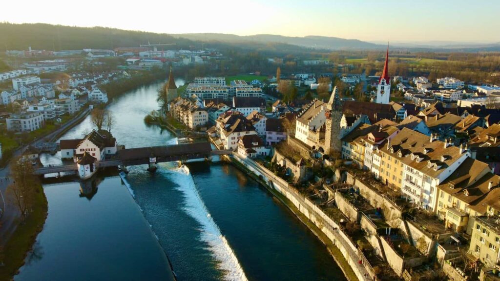 Aargauer Altstadt Baden – Kirchenaustritt im Kanton Aargau durchführen