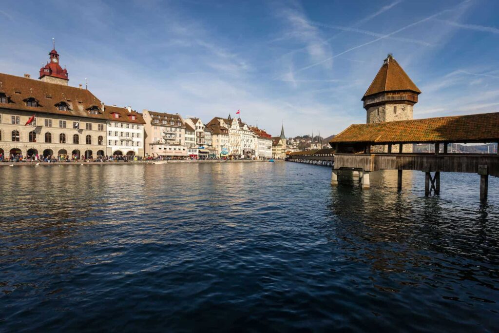 Kapellbrücke in Luzern – Anleitung für Kirchenaustritt Luzern